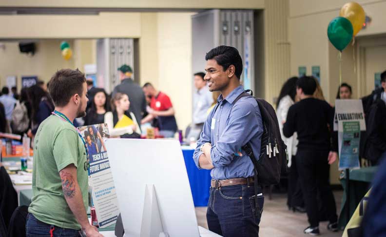 Career Fairs and Hackathons